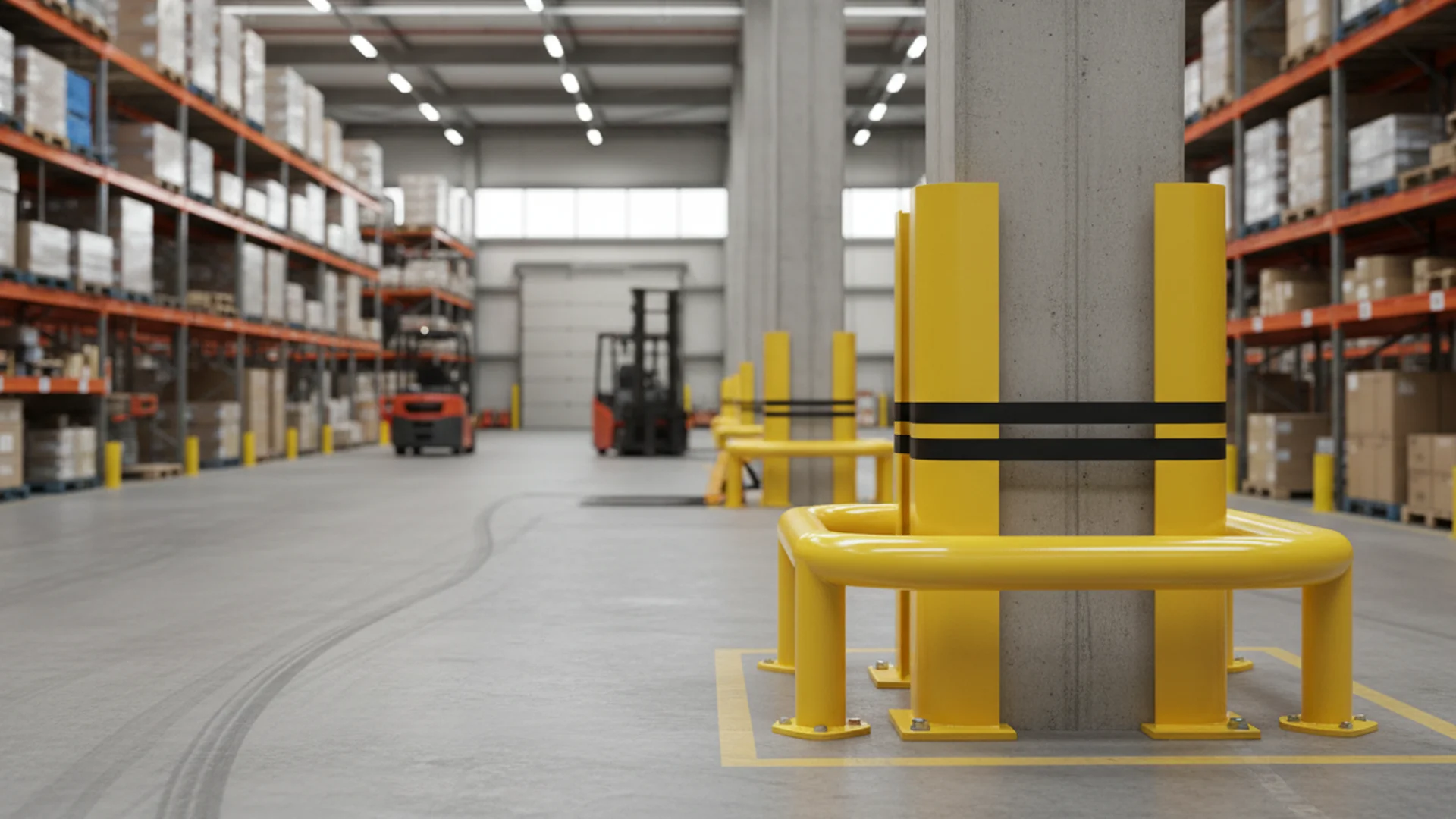 Fabrika ve Depolarda Kolon Koruma Bariyerlerinin Önemi